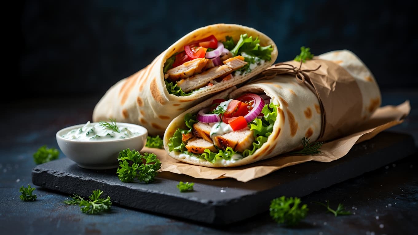 Domaći Gyros sa Piletinom