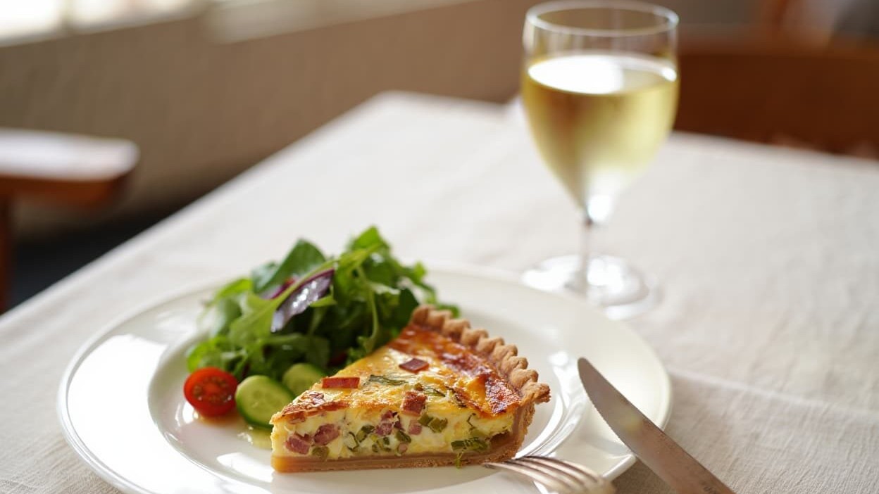 Savršeni hrskavi quiche sa slaninom, prazilukom i kremastim punjenjem