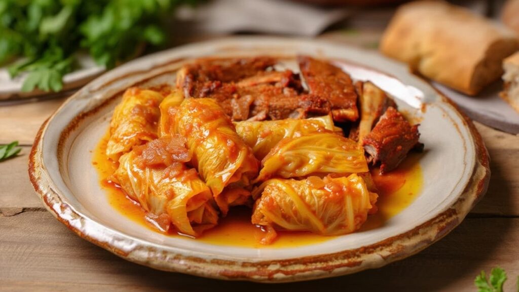 Autentičan recept za sarmu sa suvim rebrima