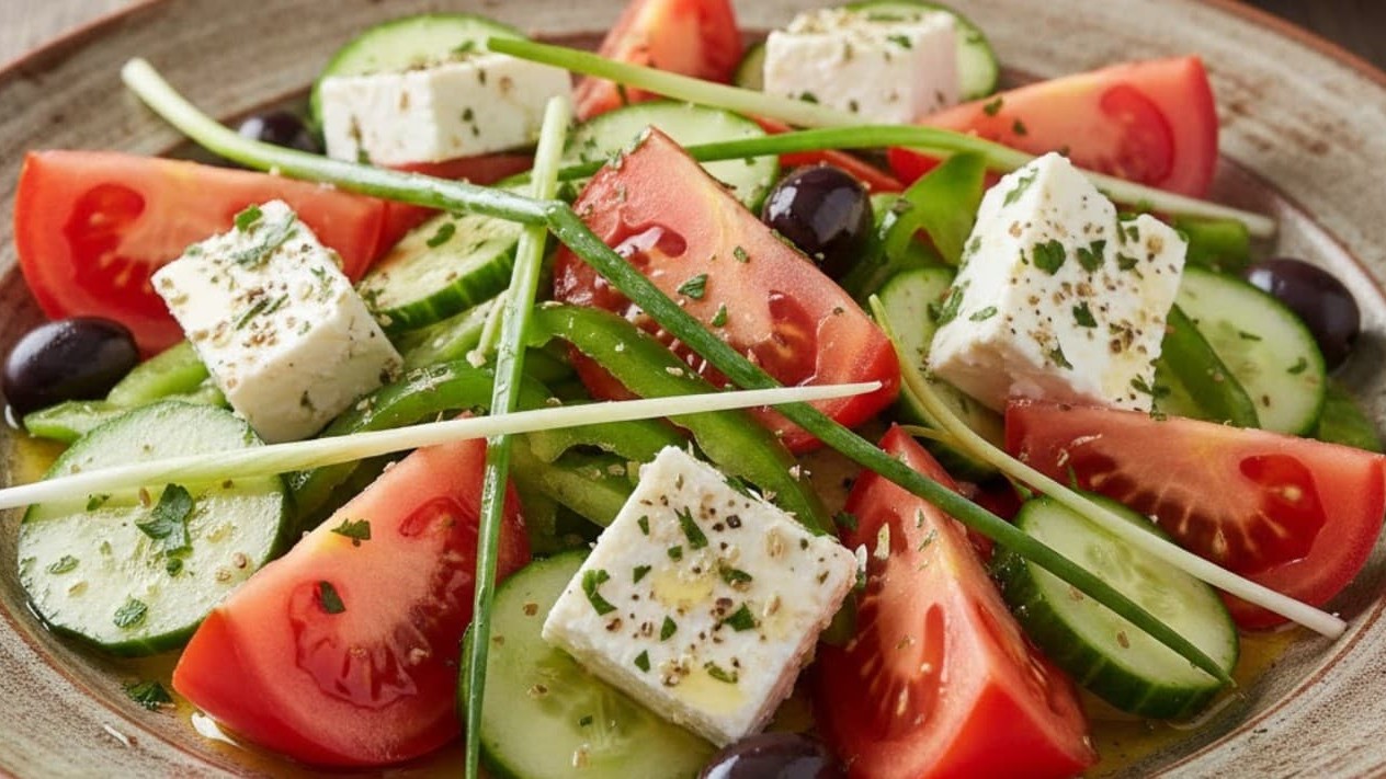 Originalna grčka salata (Horiatiki)