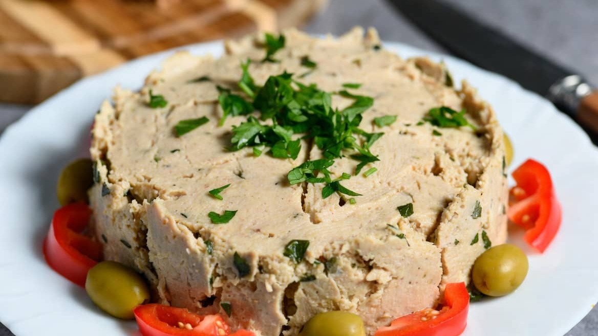 Domaći pašteta od piletine bez aditiva