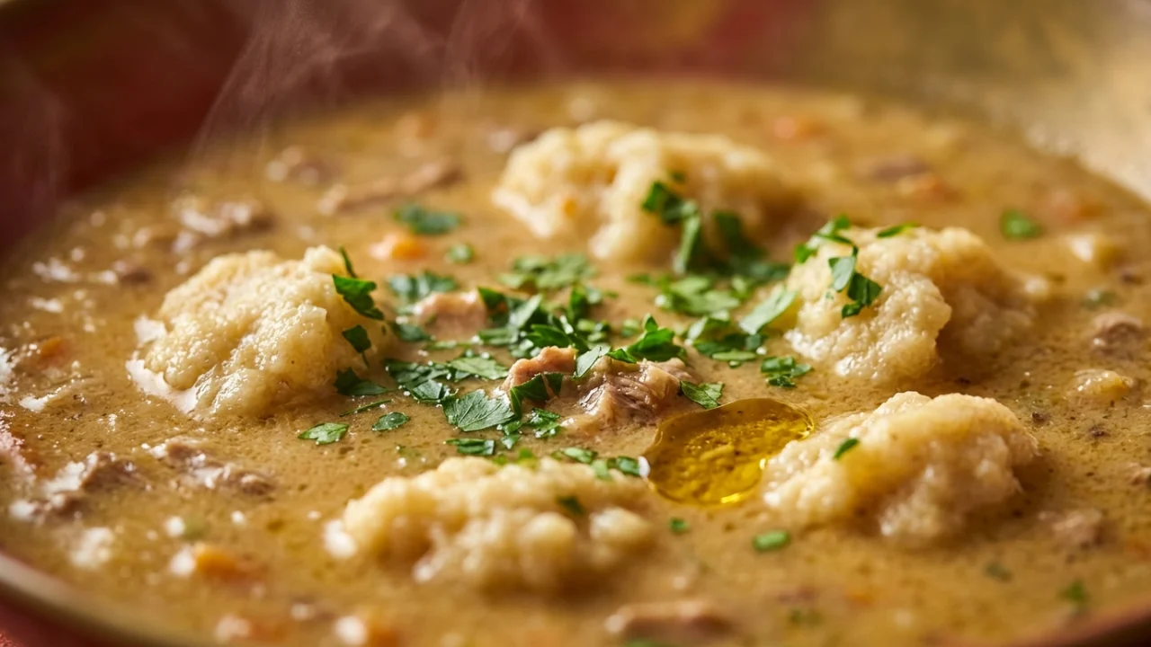 Brza Supa iz Kesice na Domaći Način: Teleći Potaž sa Griz Knedlama | Recept Šefa