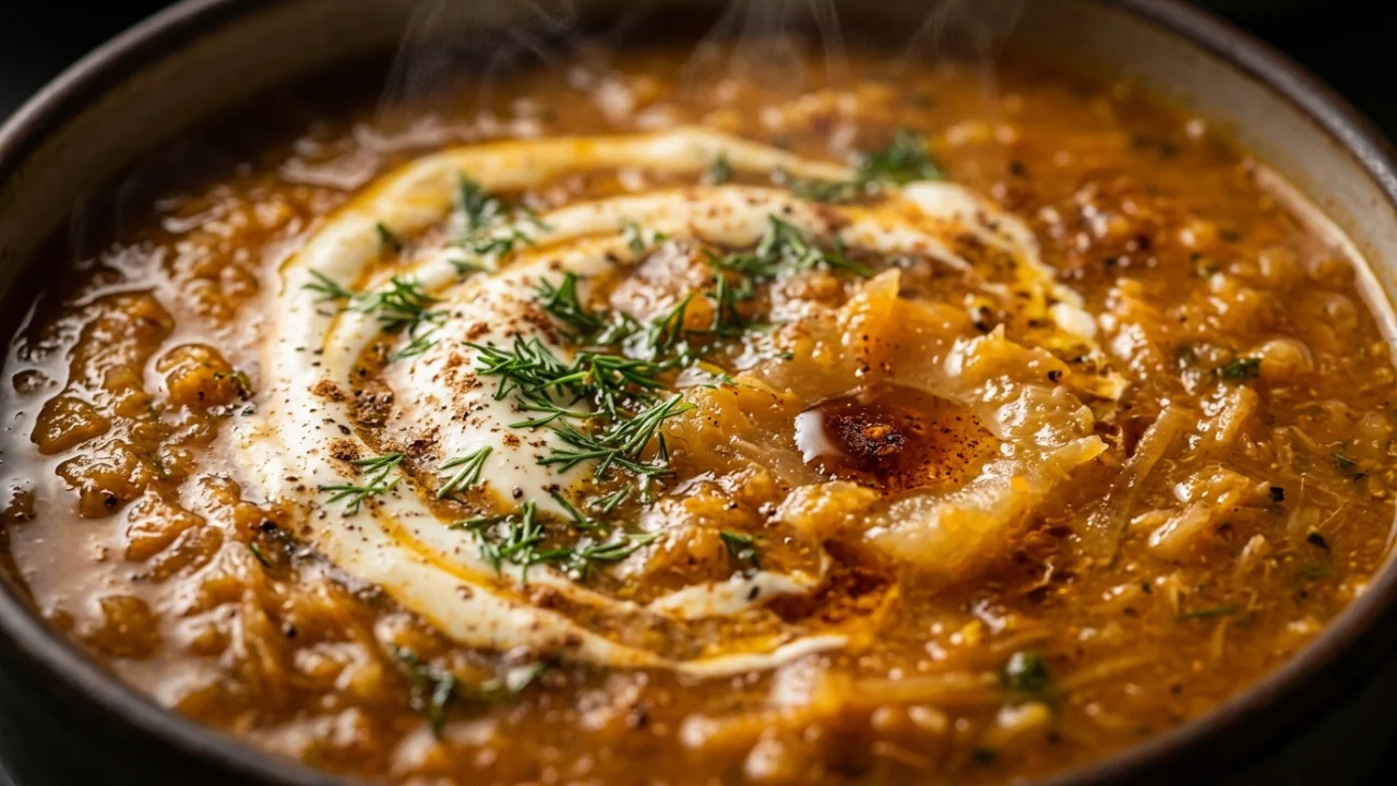 Čorba od repice sa cimetom i kiselim vrhnjem | Autentični recept i gastronomska analiza