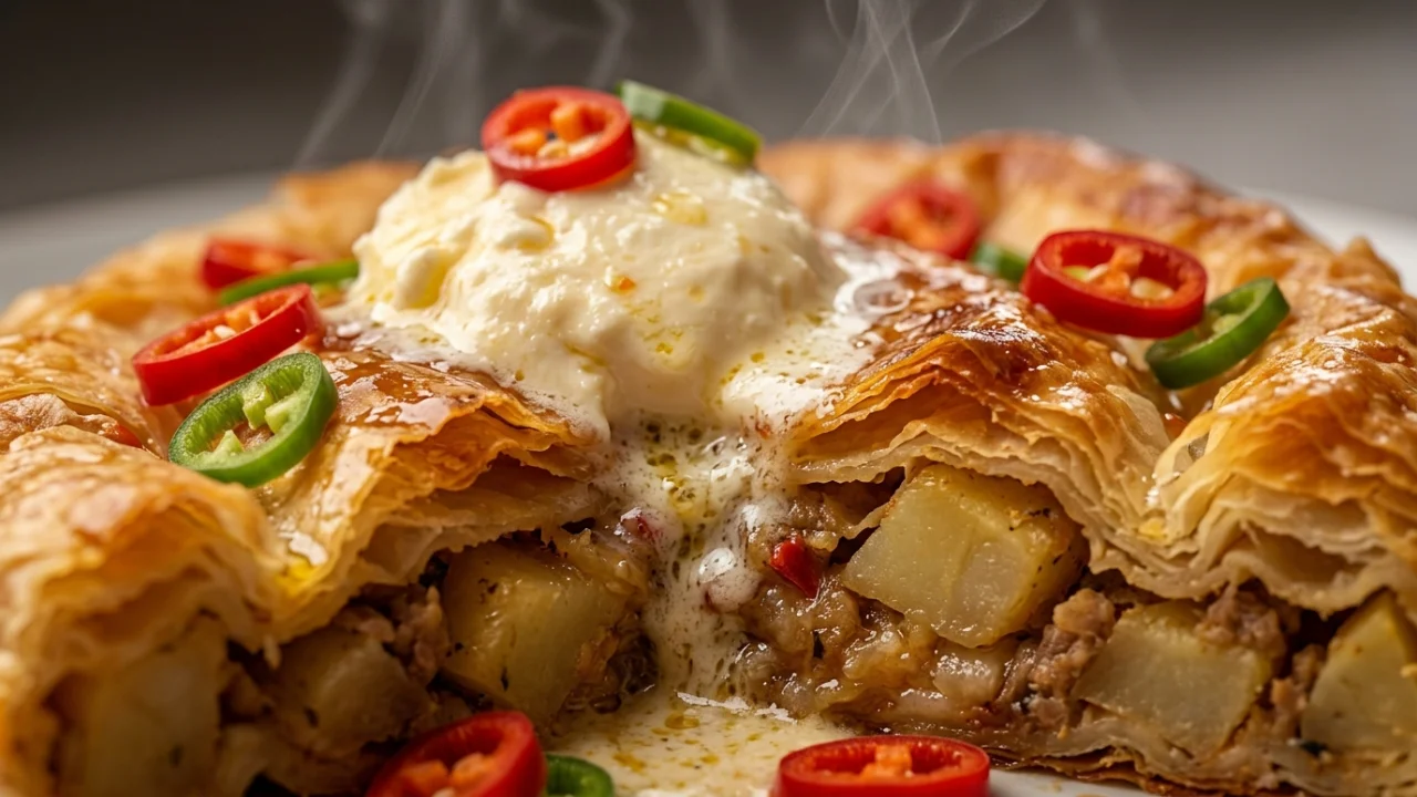 Niški krompiruša sa domaćim kajmakom i čili papričicom | Originalni recept i tehnika