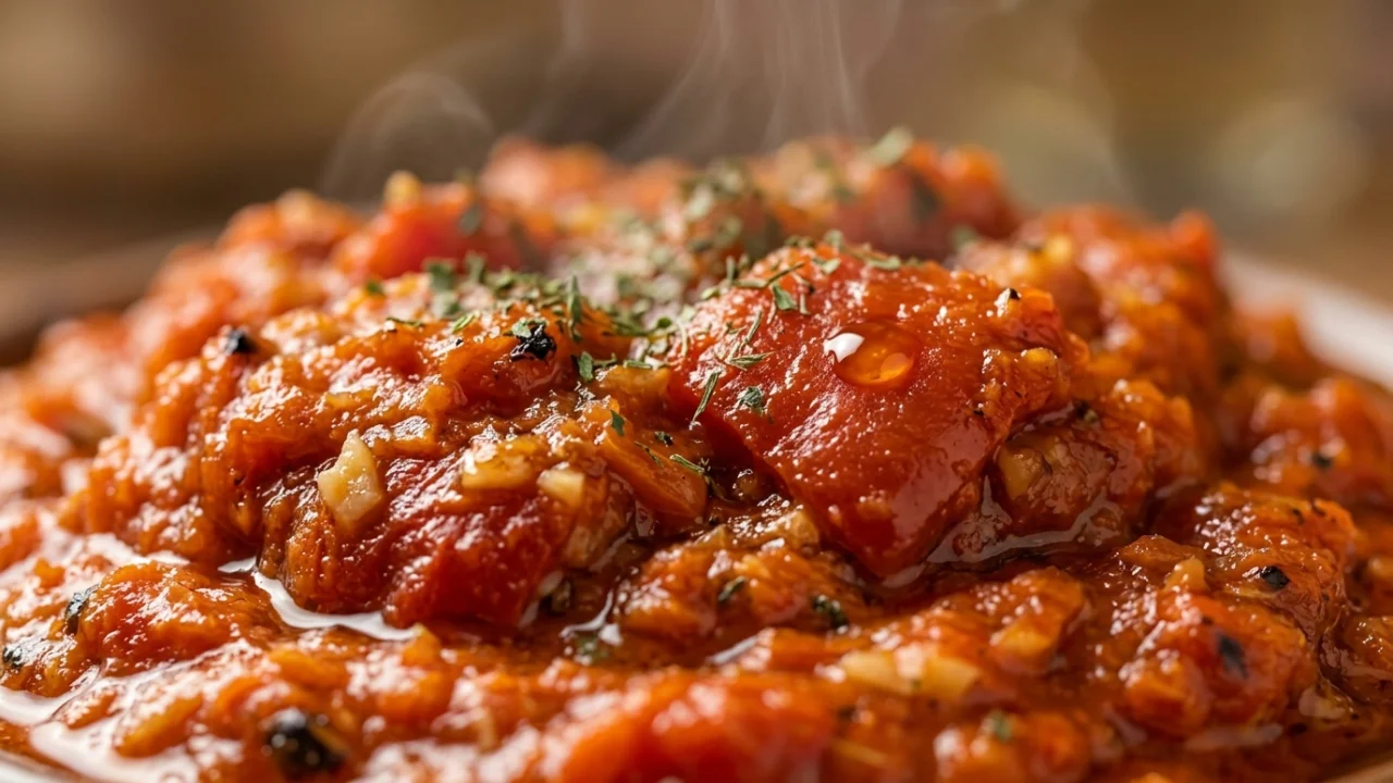 Posna varijanta niškog ajvara sa belim lukom | Originalni recept i tehnika