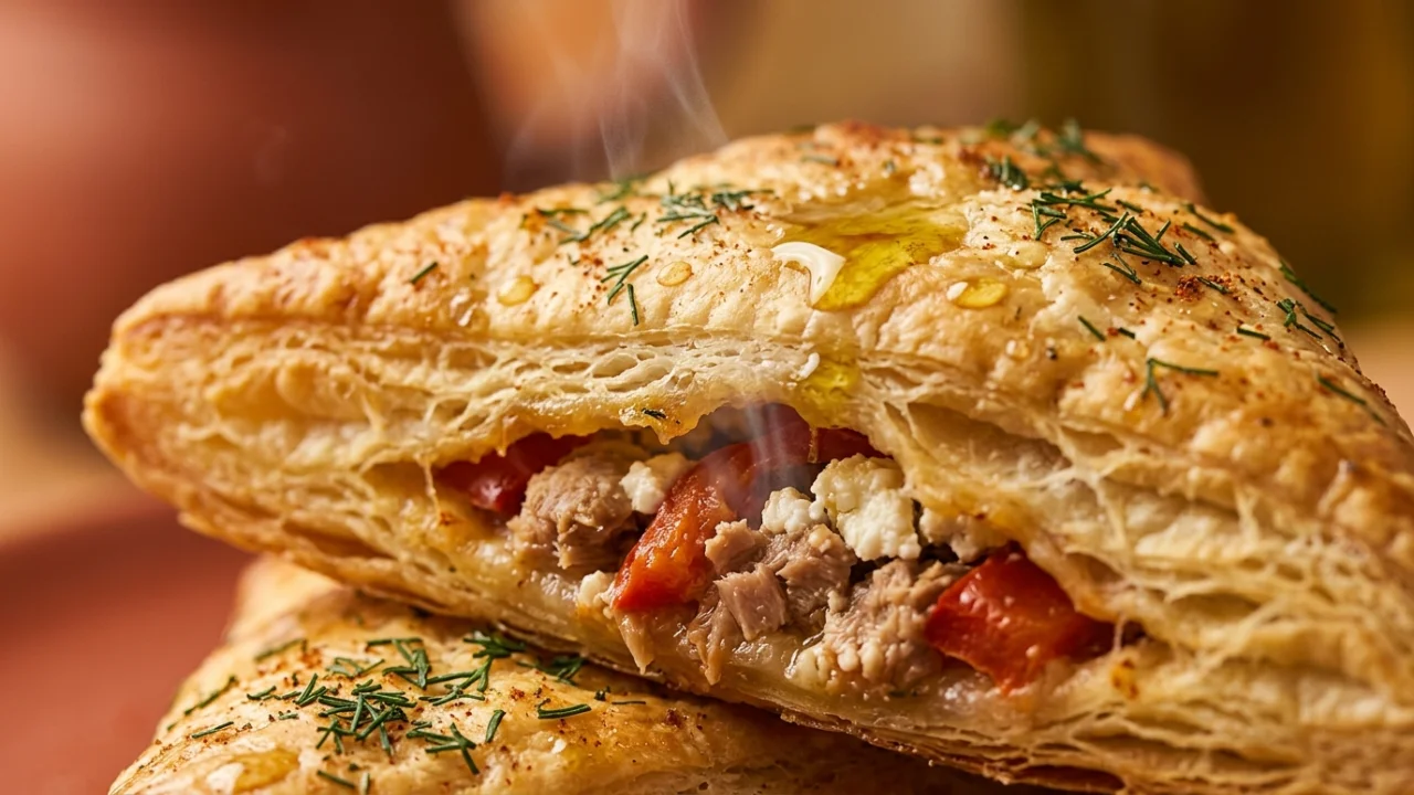 Trouglići sa tunjevinom, sirom i crvenom paprikom | Savršeni recept za gurmansku predstavu