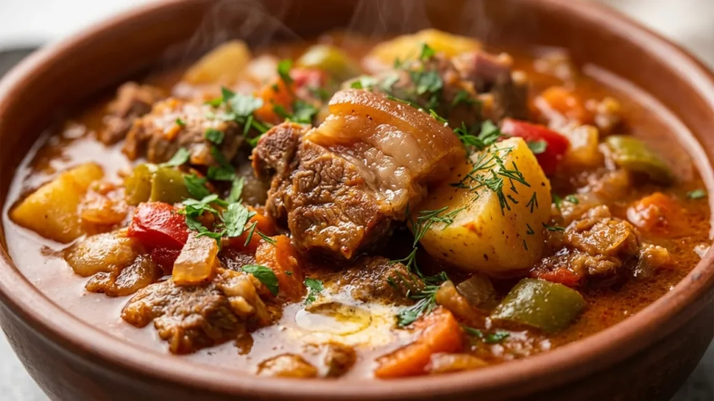 Vojvođanska čobanica sa svežim povrćem i kolenicom | Autentičan recept