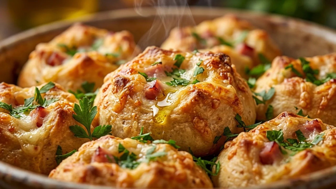 Zapečeni mini pirošci sa šknom, sirom i peršunom: Recept za savršenu meku i sočnu poslasticu