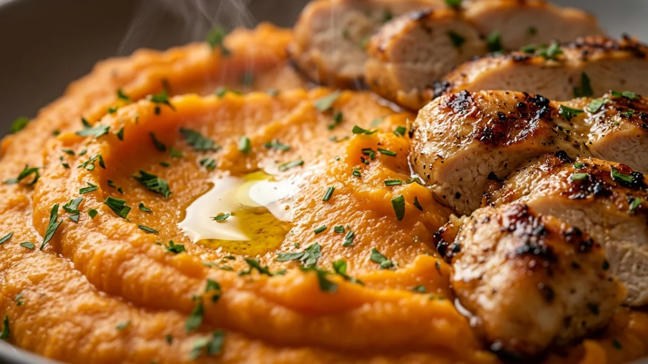 Batat Pire kao Zdrava Zamena za Krompir: Recept sa Grelom Piletinom | Vrhunski Vodič