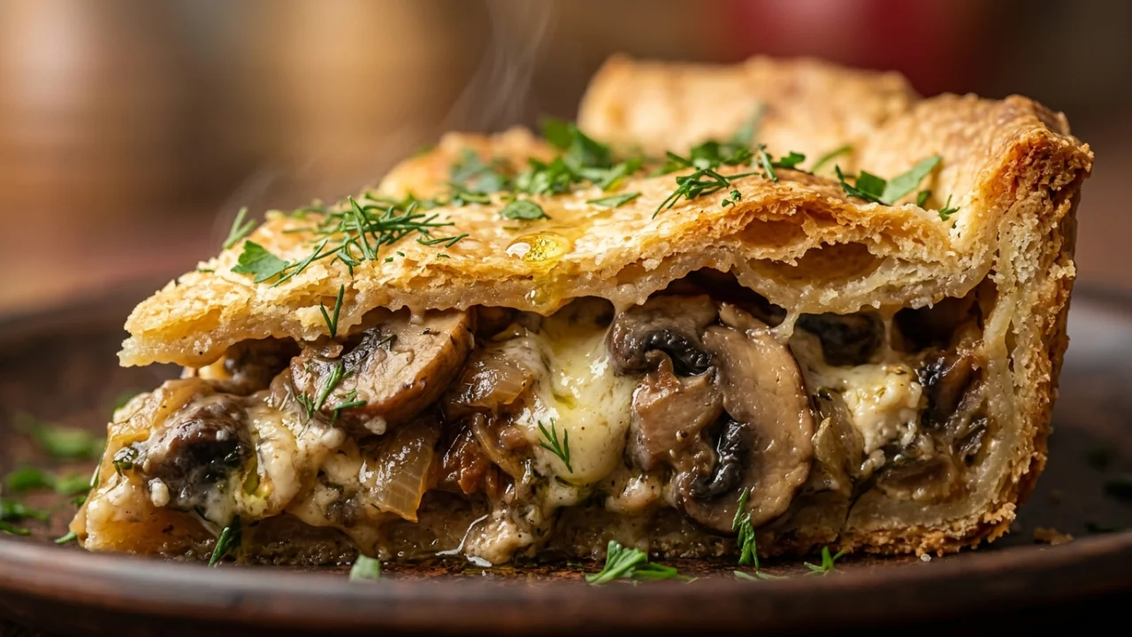 Bez glutena: Pita od celine sa pečurkama i sirom — Recept i tehnika
