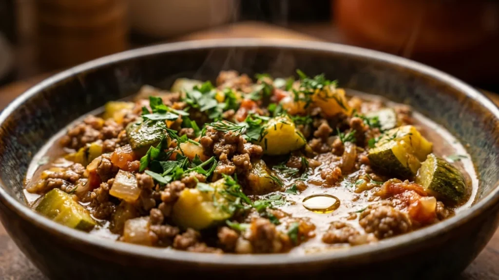 Brzo Meso sa Mlevenim Mesom i Tikvicama za Radni Dan | Recept i Tehnika