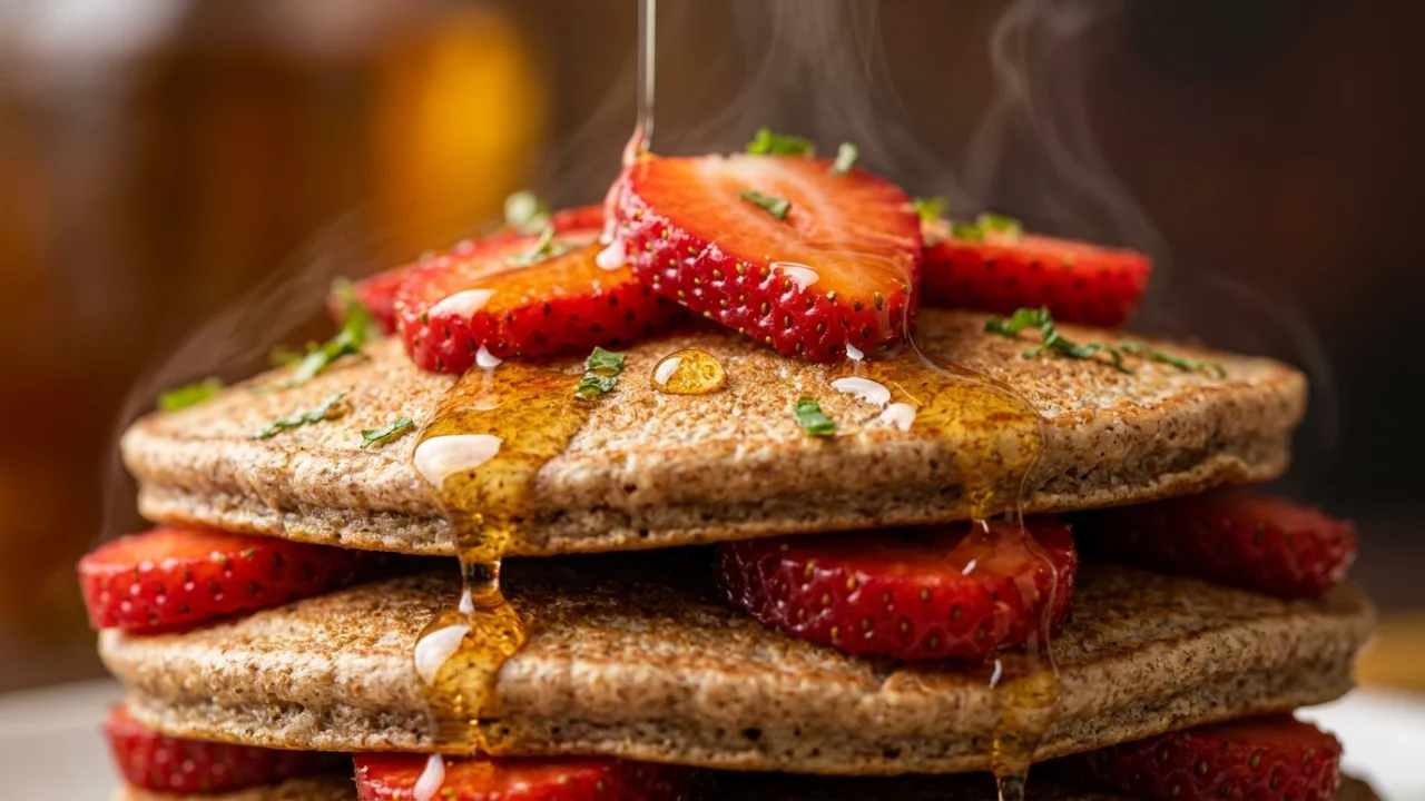 Integralne Palačinke sa Jagodama i Medom: Recept bez Rafinisanog Šećera | Vrhunski Domaći Desert
