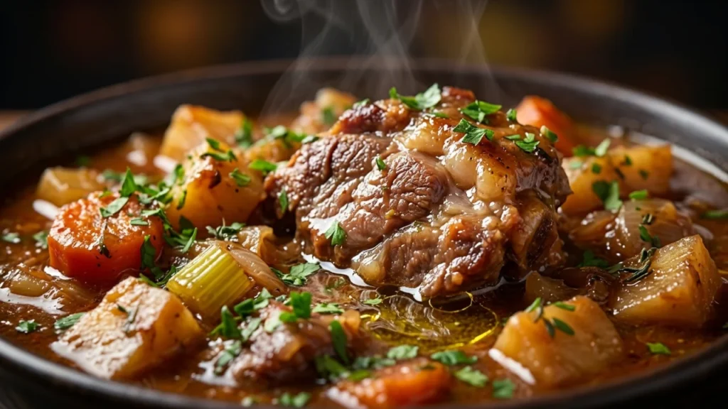 Jagnjeći vrat dinstan sa korenjem i celerom | Savršen recept od šefa