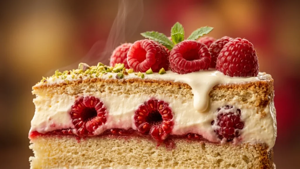 Kremasti kolač sa malinama i pavlakom: Recept za savršenstvo | Vrhunski desert