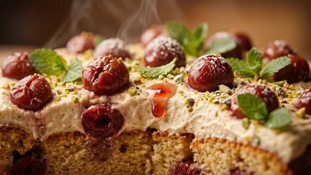 Kremasti kolač sa višnjama i pavlakom: Vrhunski recept za savršenu letnju trpezu
