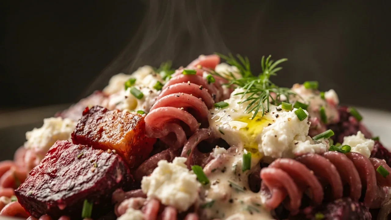 Low Carb Makaroni Salata sa Cveklom i Feta Sirom: Recept bez Griže Savesti