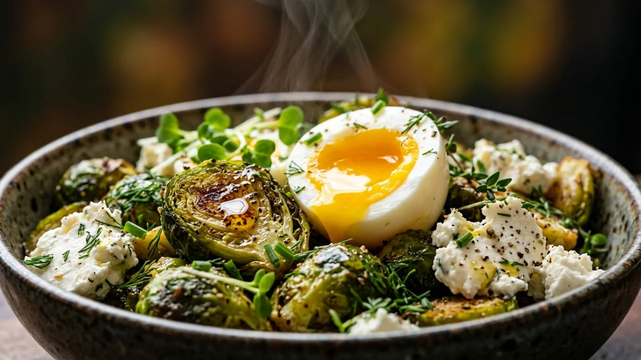 Moderni recept: Bowl sa prokeljem, jajima i kozjim sirom | Savršen obrok u čaši