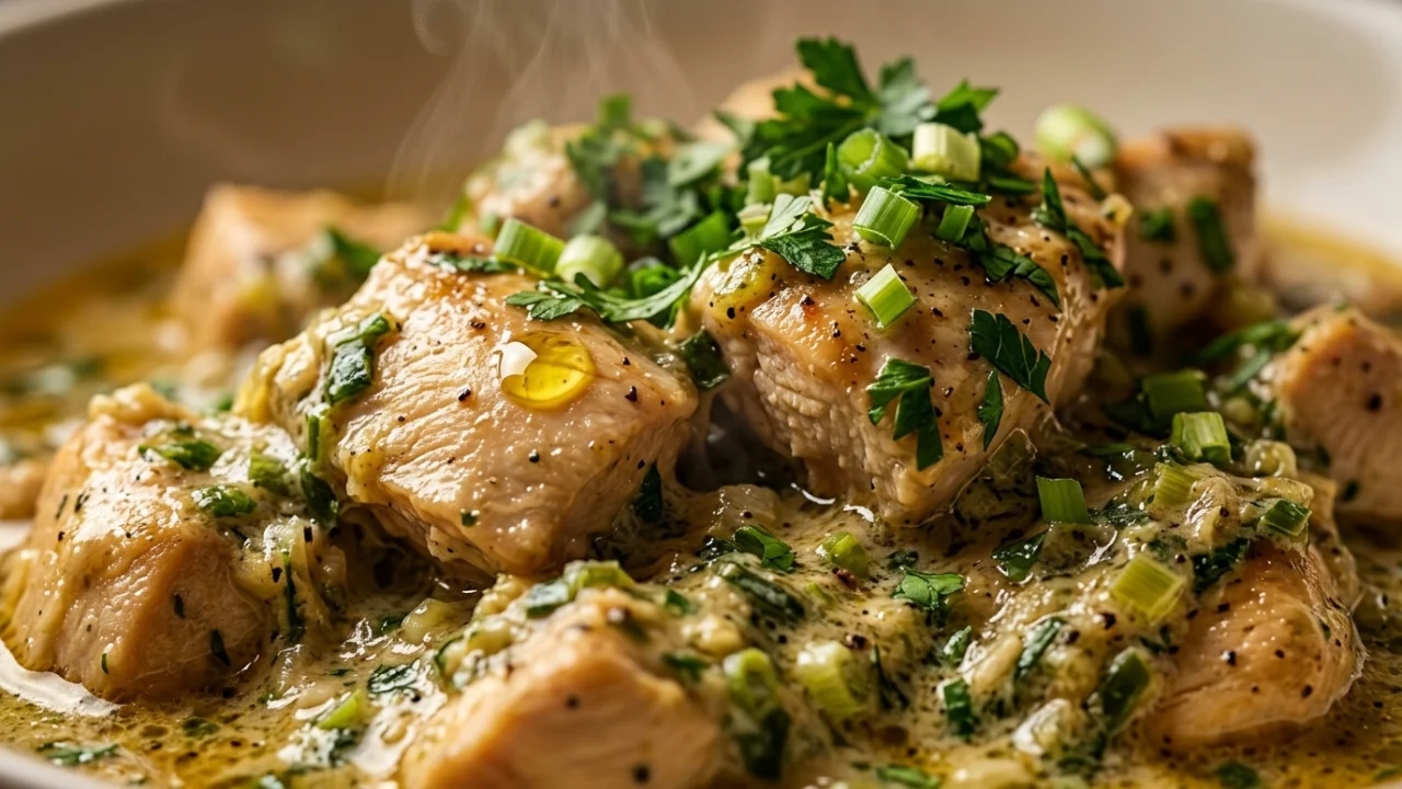 Pileći file u sosu od zelenog luka i jogurta: Savršen spoj sočnosti i arome | Recept