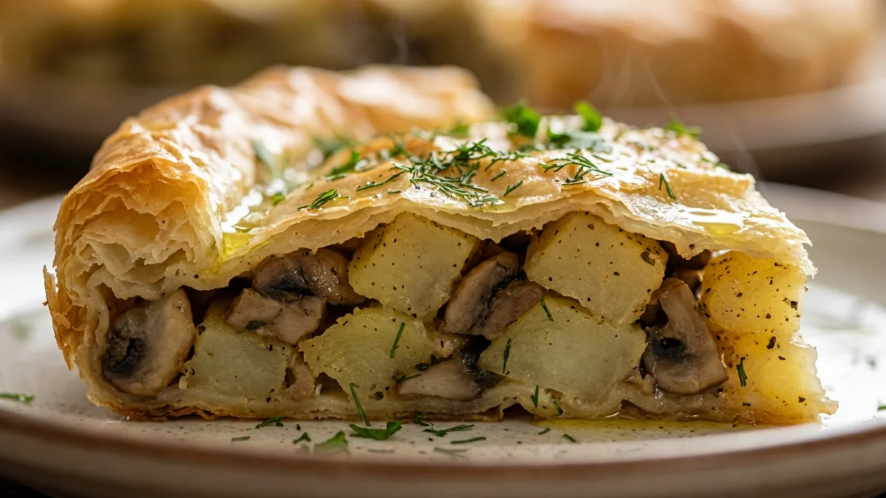 Pita od krompira i pečuraka – posno na ulju po starinskom receptu | Vrhunski vodič