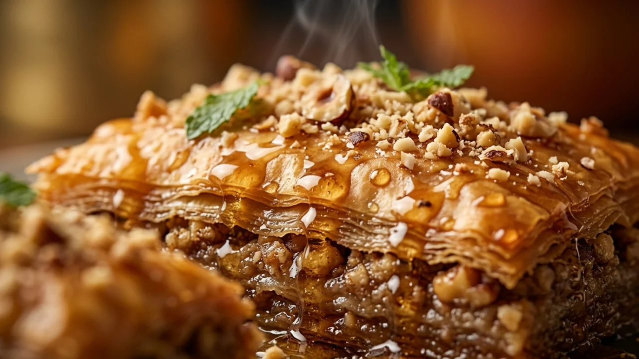 Posna baklava sa lešnicima i medom: Recept bez mlečnih proizvoda | Vrhunski desert