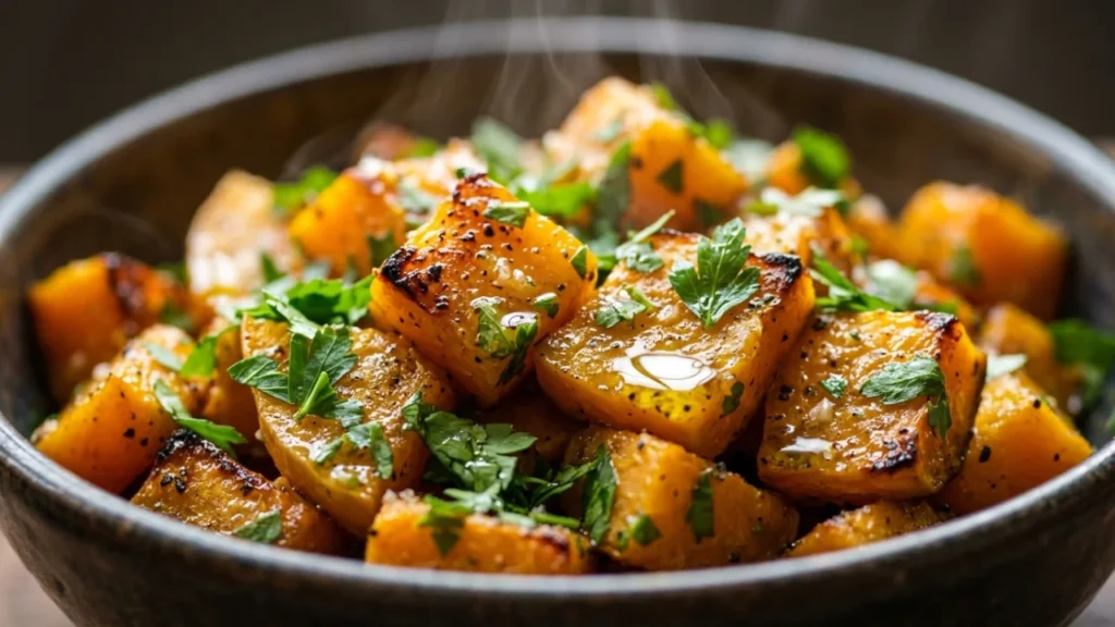 Posna salata od bundeve sa limunom i peršunom | Recept za zdravu jesenju salatu