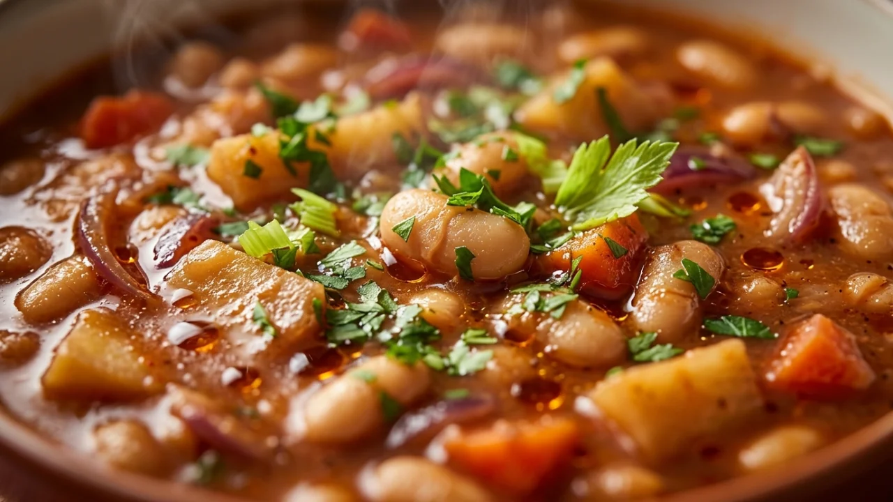 Posno Glavno Jelo: Grahovnica sa Dimljenom Paprikom i Crvenim Vinom | Recept od Šefa