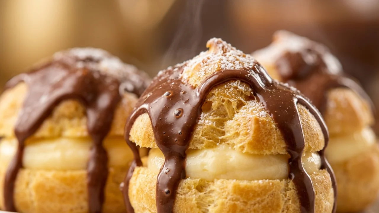 Princes krofne sa vanil kremom i čokoladnom glazurom | Savršen recept