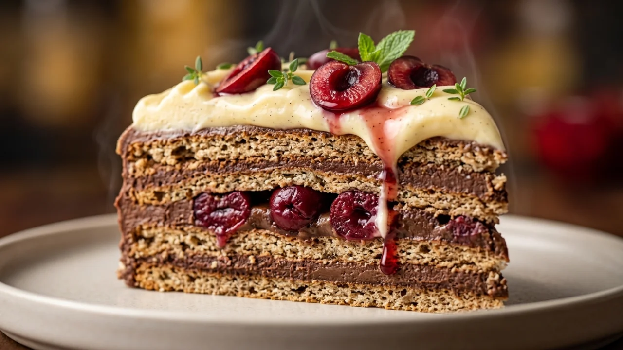 Reforma Torta sa Višnjama i Vanil Kremom: Vrhunski Recept i Tehnika Pripreme