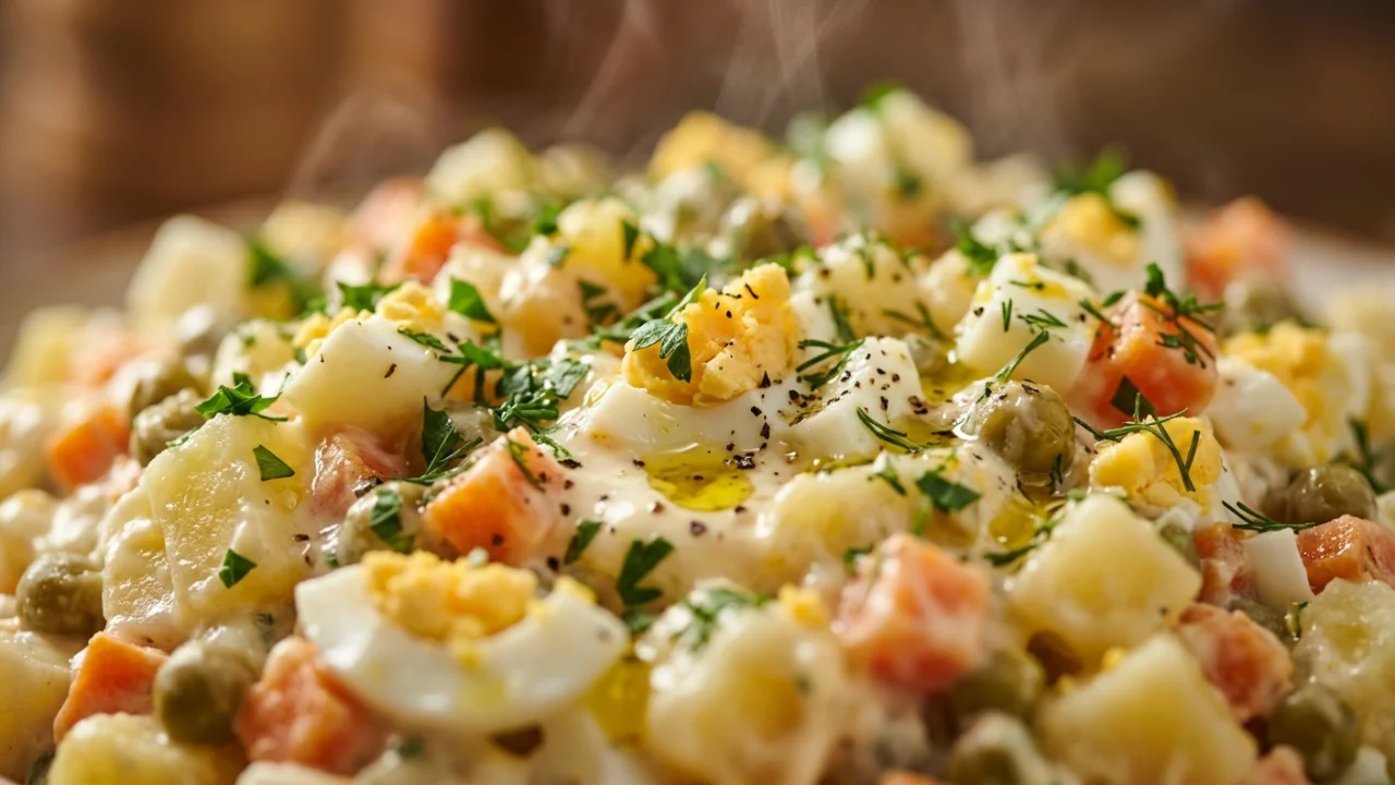 Salata od kuvanog povrća sa jajima i majonezom: Recept, tehnika i saveti | Domaća kuhinja
