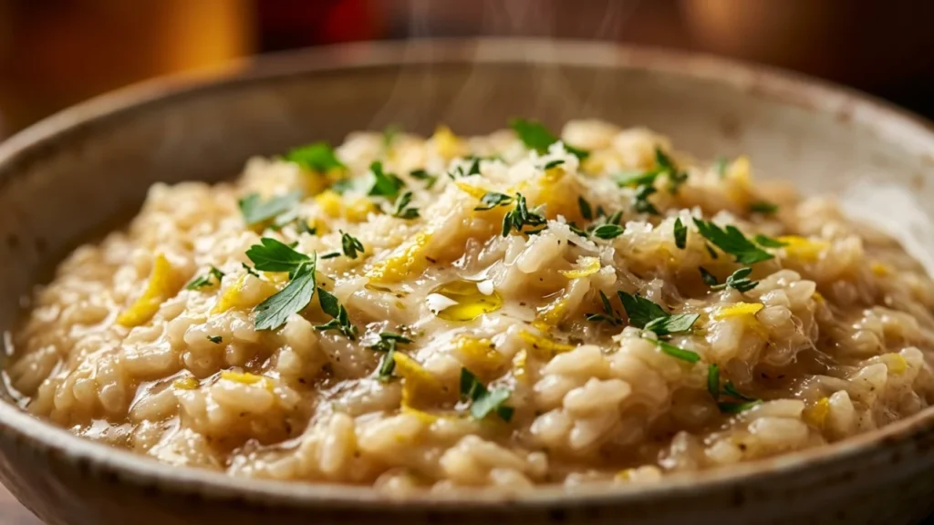 Savršeni Risotto al Limone: Recept, Tehnika i Nauka iza Italijanskog Specijaliteta