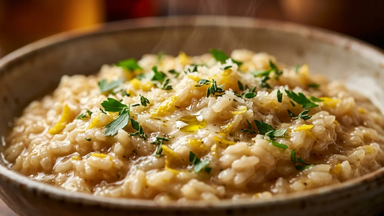 Savršeni Risotto al Limone: Recept, Tehnika i Nauka iza Italijanskog Specijaliteta