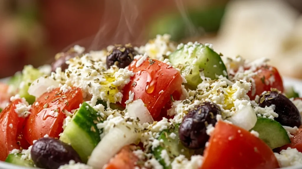 Šopska salata sa maslinama i origanom | Savršen recept i tehnike | Gastro vodič