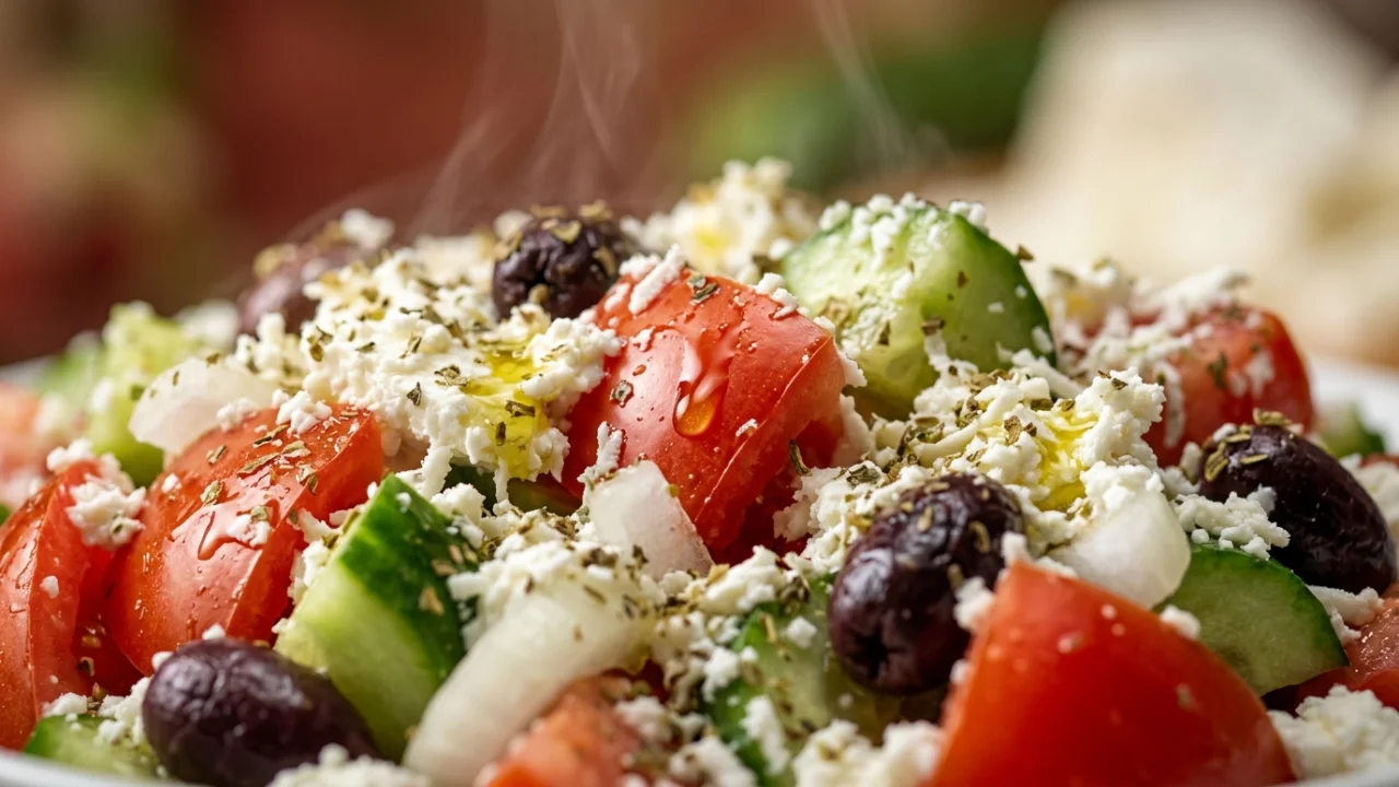 Šopska salata sa maslinama i origanom | Savršen recept i tehnike | Gastro vodič