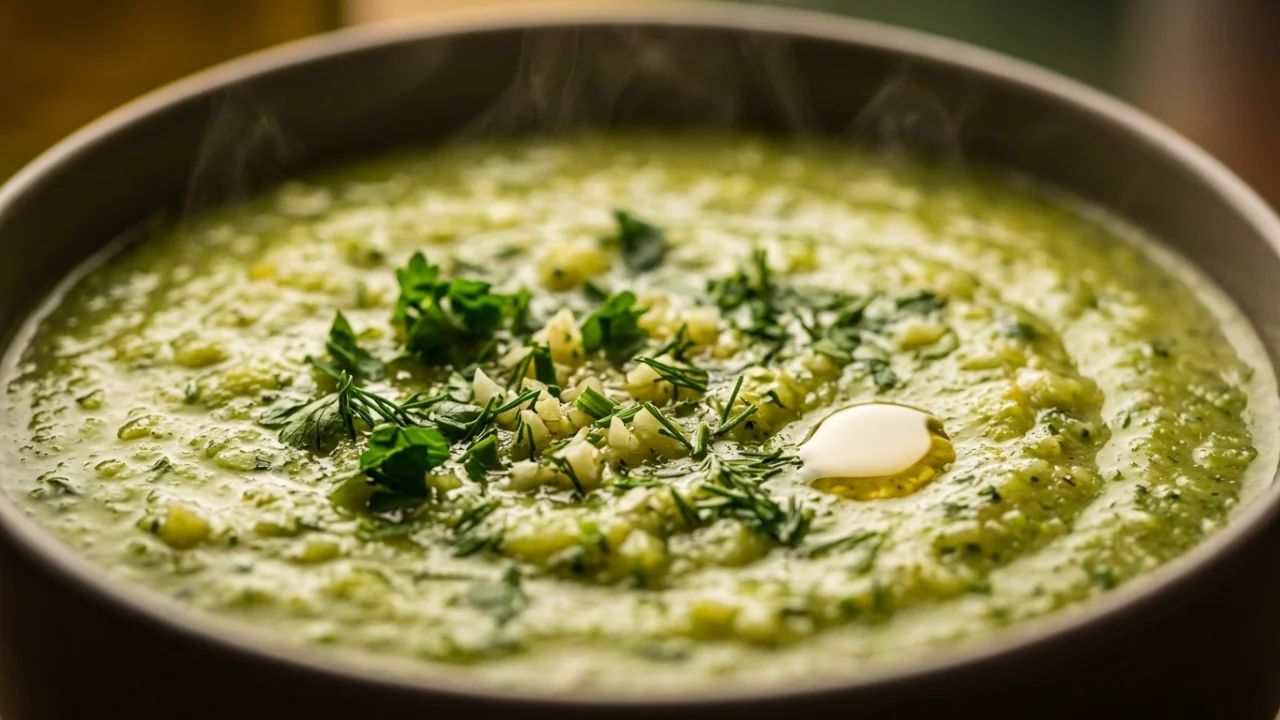Supa od tikvica, peršuna i belog luka — Lagani niskokalorični obrok | Recept