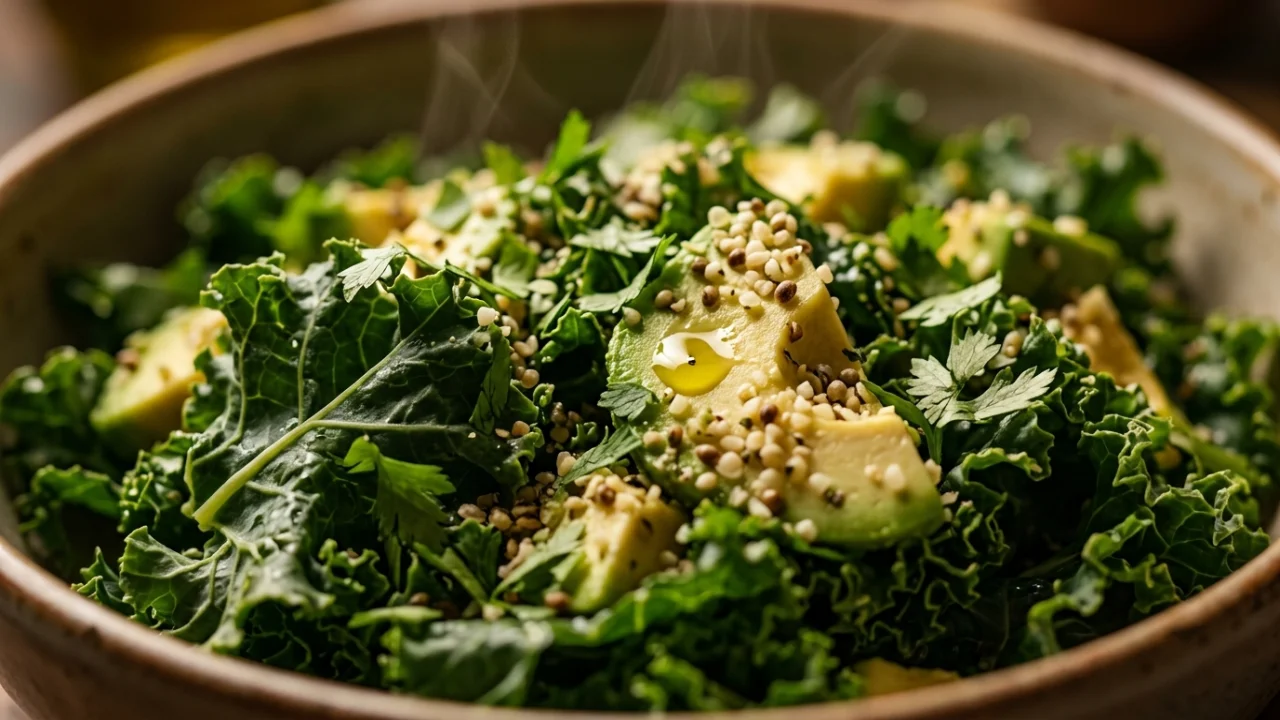 Superfood Salata sa Kaleom, Avokadom i Sjemenkama Konoplje | Recept i Nauka