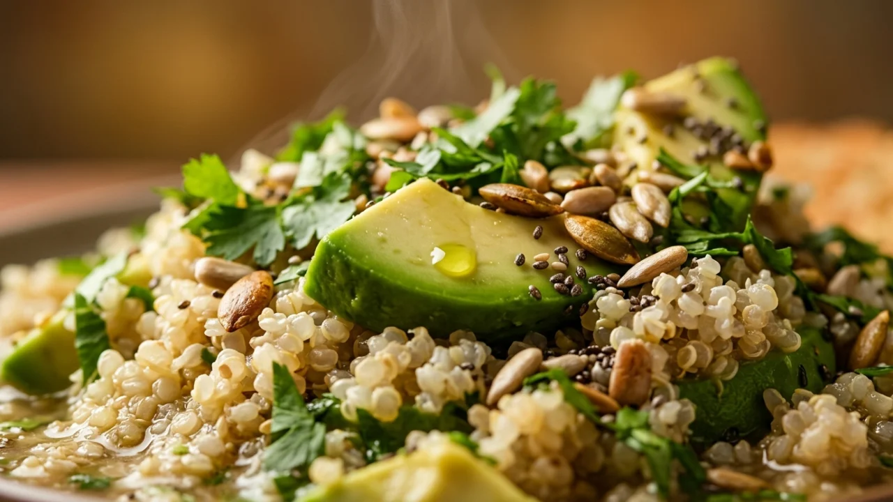 Superfood Salata sa Quinoom, Avokadom i Sjemenkama | Recept za Zdrav Obrok