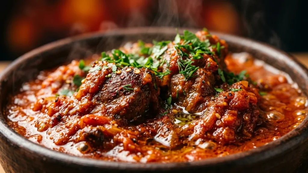 Svinjska karaba u sosu od paradajza i ljute paprike | Recept za savršen ručak
