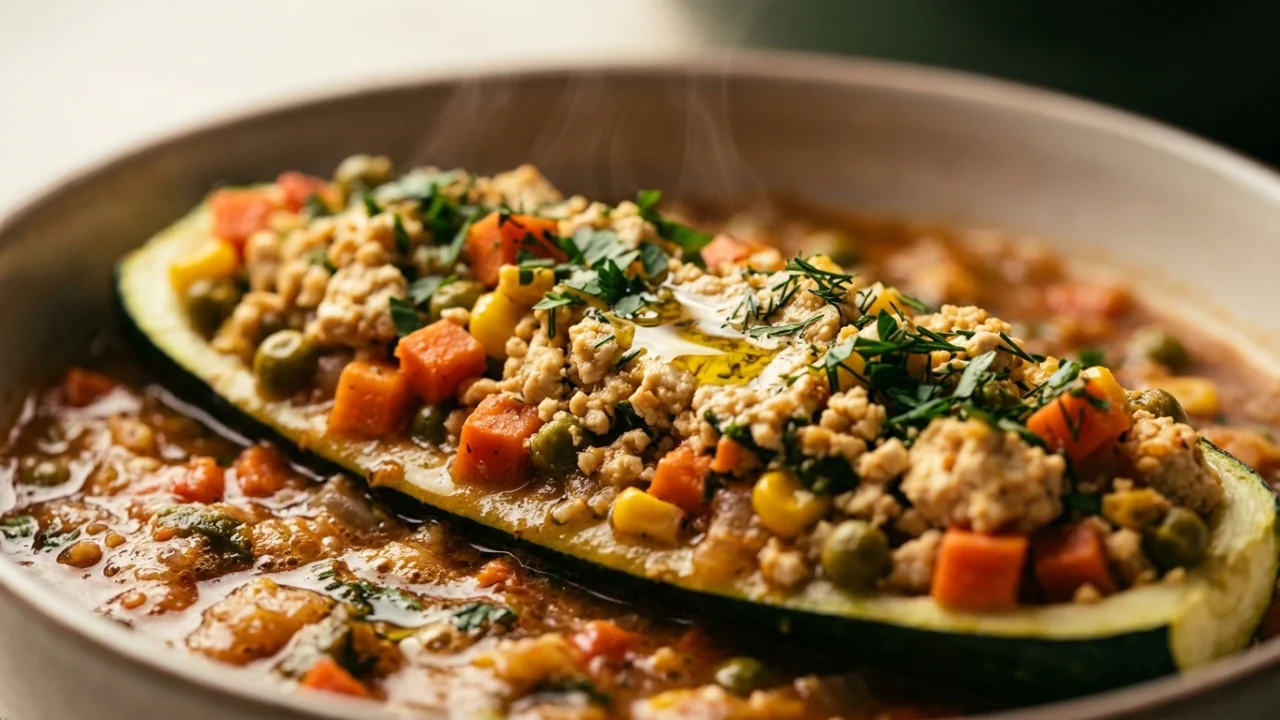 Tikvice Punjene Tofu Sirom i Povrćem | Lagana i Zdrav Recept
