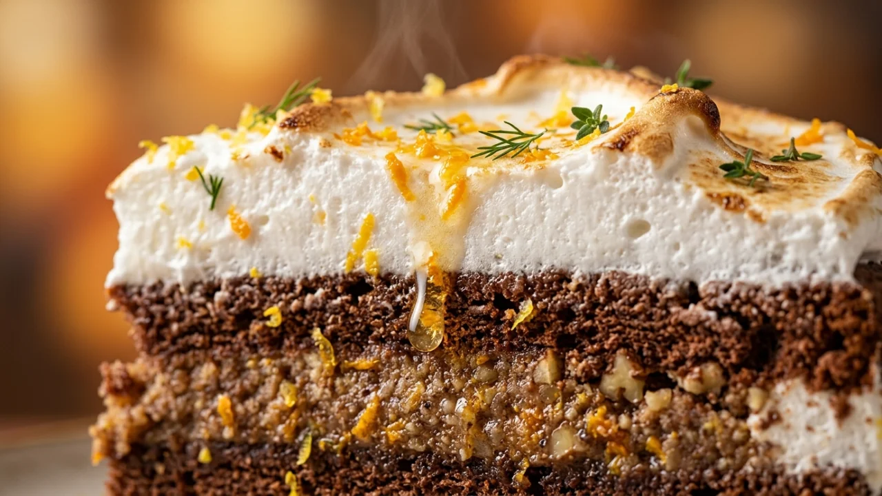 Vasina torta sa limunom, narandžom i belančastim kremom | Recept za savršenu laganu tortu