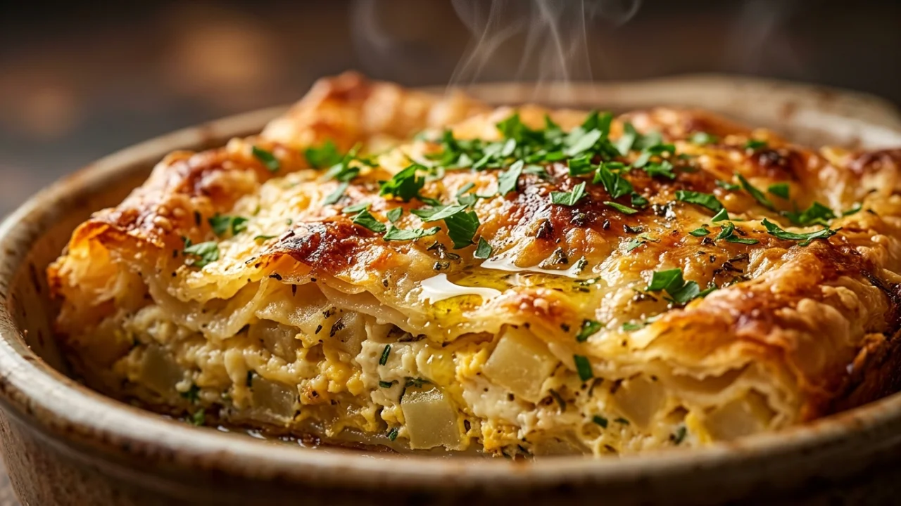 Zapečeni krompiruša sa sirom, jajima i čubrom: Recept za savršenu pitu | Gastro Vodič
