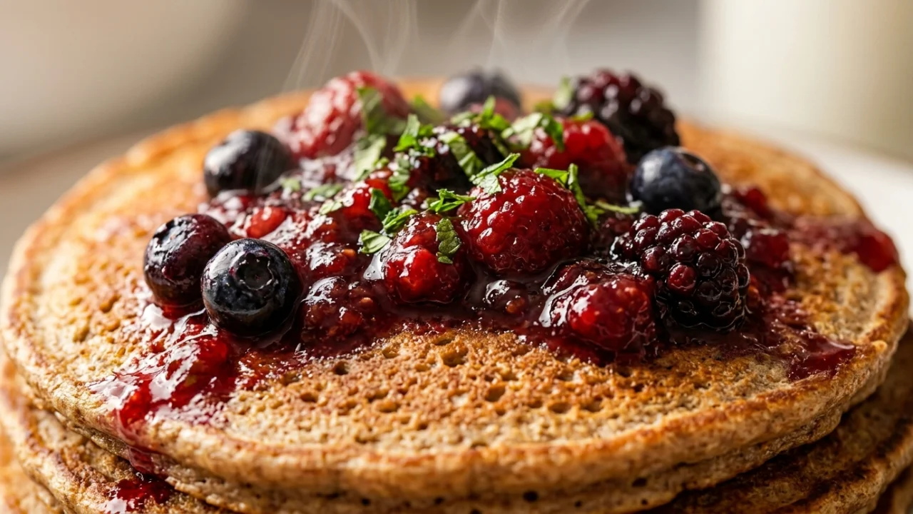 Zdrav doručak za decu – palačinke od celine sa džemom od šumskog voća | Recept i tehnika