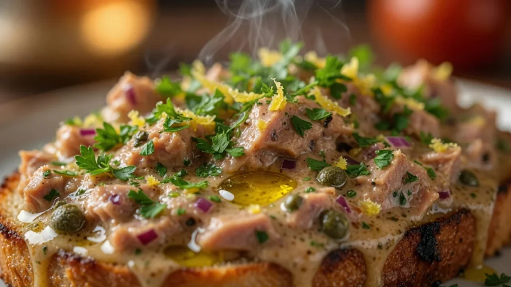 Bruschette sa tunjevinom, limunom i peršunom | Savršen recept za lagani obrok