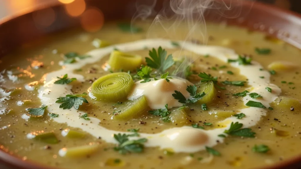 Francuski leek soup sa pavlakom i kruhom | Recept za savršenu prazničnu supu