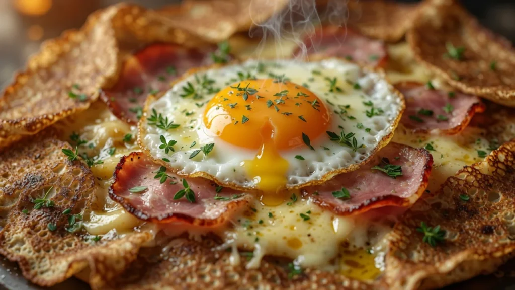 Galette sa šunkom, sirom i jajima – Recept za savršen francuski doručak | Šef Savetnik
