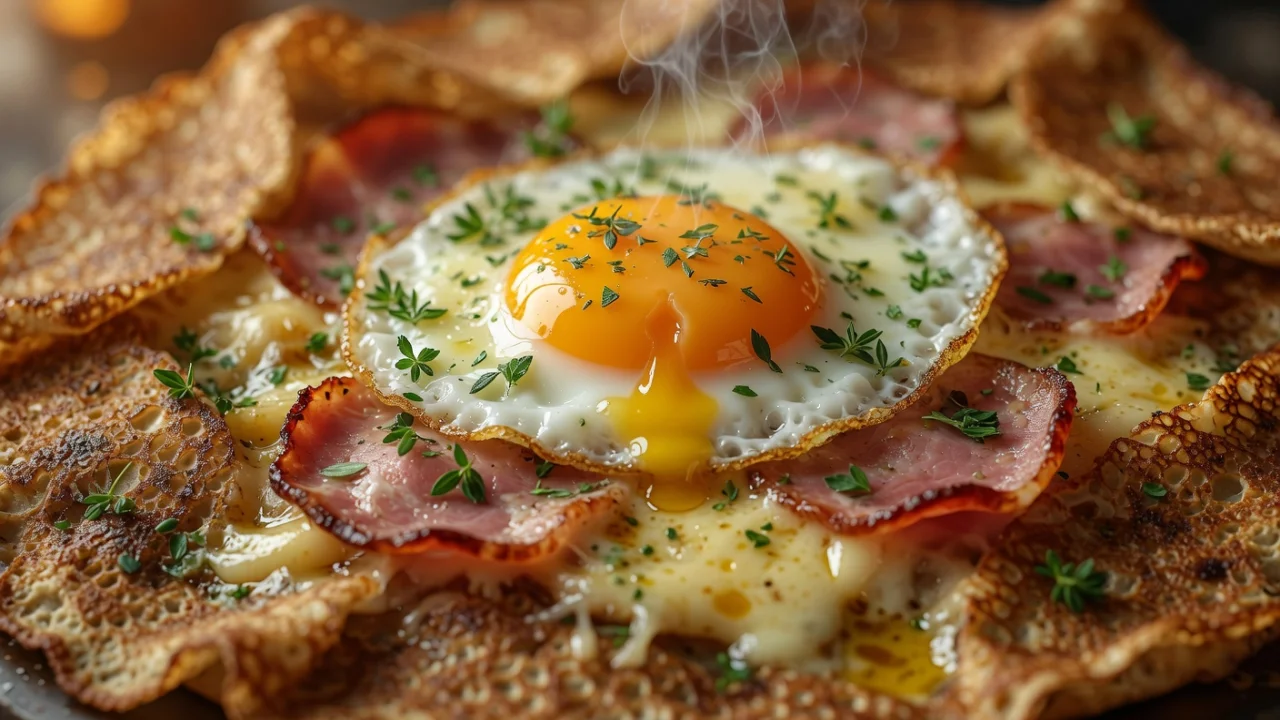 Galette sa šunkom, sirom i jajima – Recept za savršen francuski doručak | Šef Savetnik