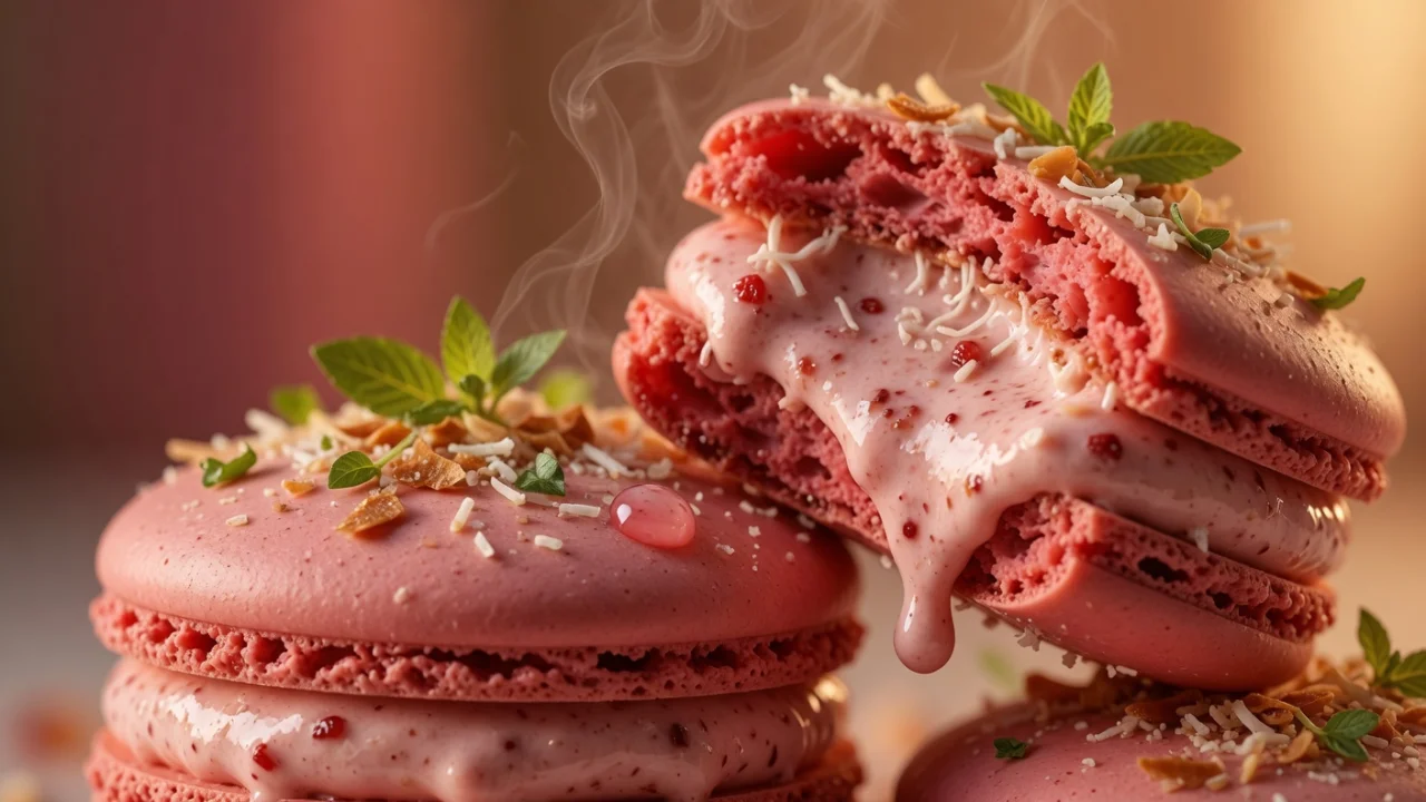 Savršeni Macarons sa Jagodnim Kremom i Kokosom: Recept i Tehnika | Šef Saveti