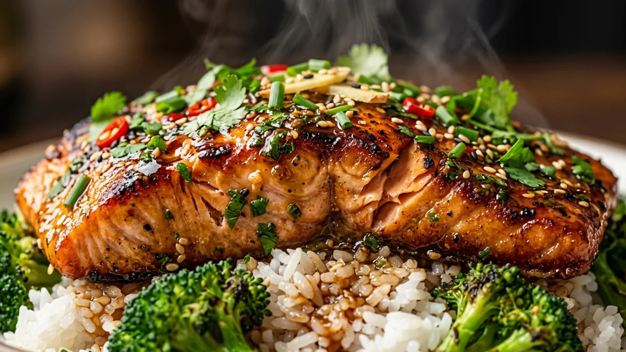 Teriyaki Losos na Tiganju: Savršen Recept sa Pirinčem i Brokolijem | Vodič Šefa